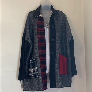 Cameleon Wool Quarter Sleeved Jacket